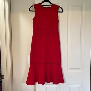Red Calvin Klein Dress